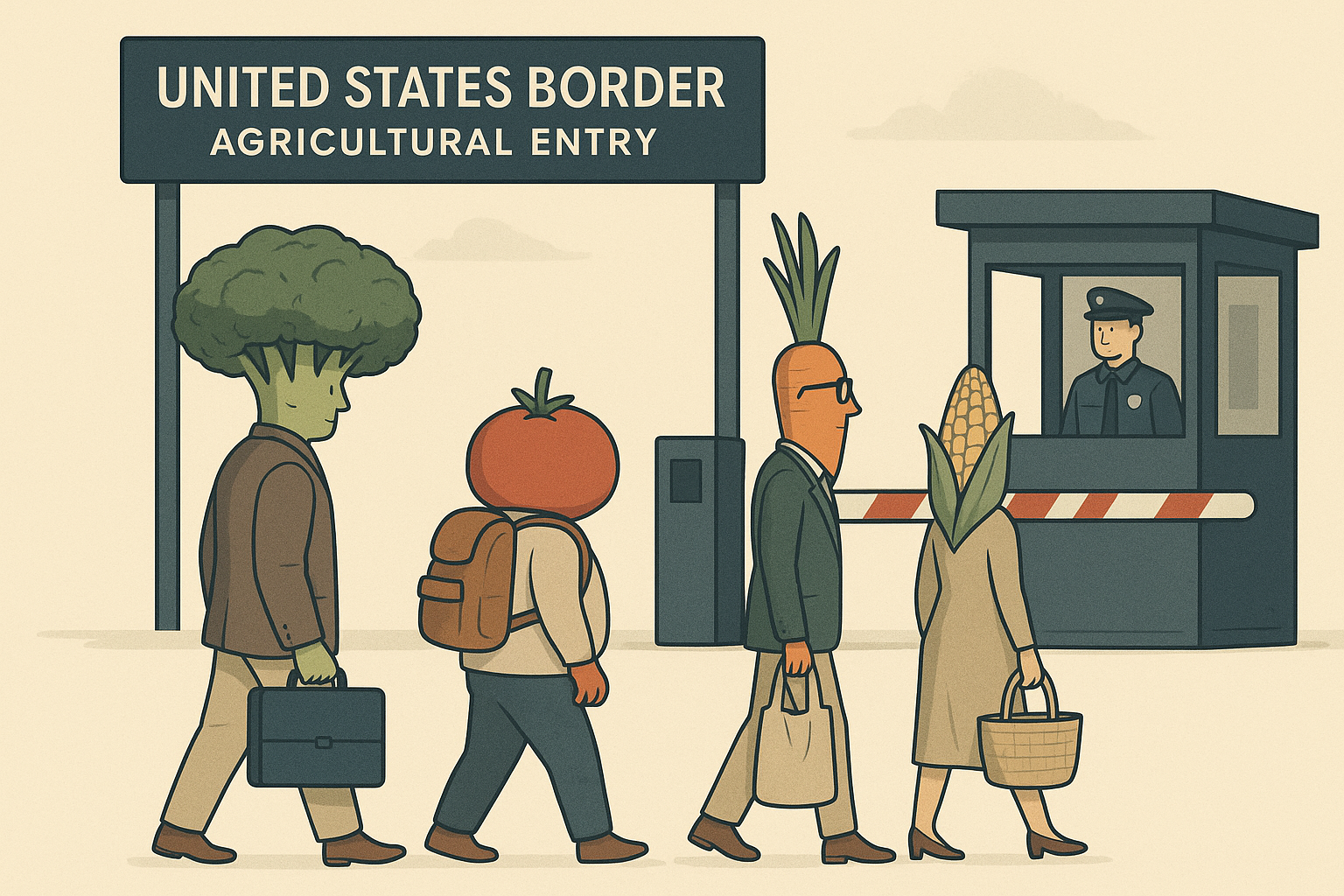Vegetales, Estados Unidos